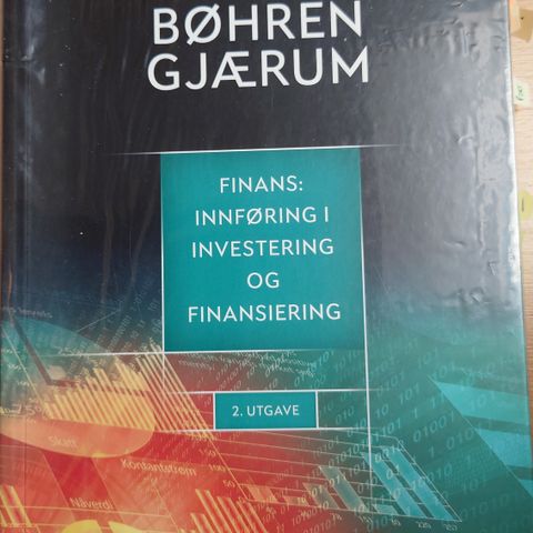 Finans: Innføring i investering og finansiering