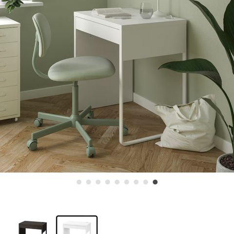 Skrivebord fra IKEA, MICKE