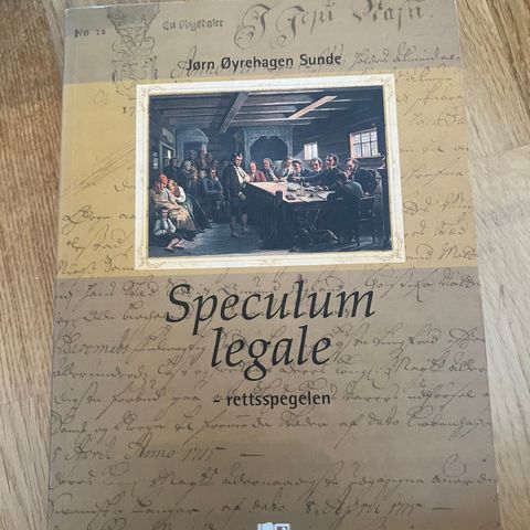 Øyrehagen Sunde - Speculum legale - rettsspegelen - 2. opplag