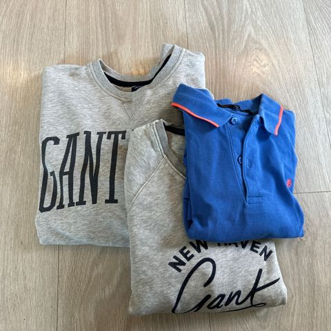 Gant genser og Made by Monkeys pique t-skjorte