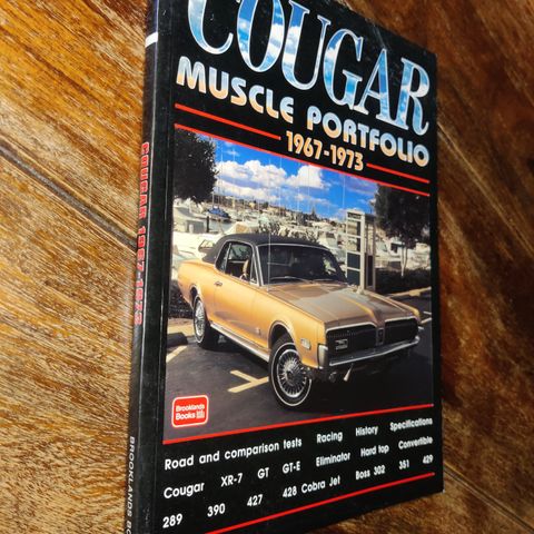 Ford Cougar muscle portfolio 67-73