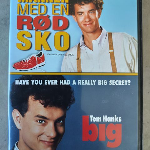 Mannen med en Rød Sko - Big ( DVD) Tom Hanks - 1985 - 1988