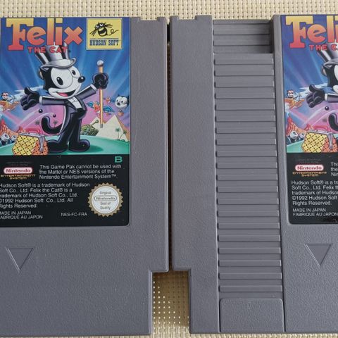 Felix the Cat til Nintendo NES, sjeldent spill!