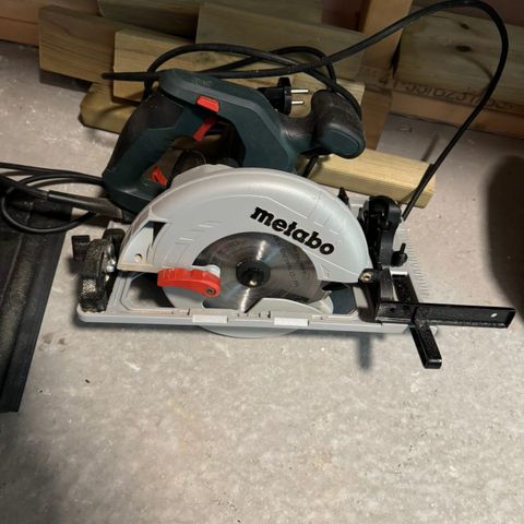 Metabo KS 55 FS sirkelsag med skinne