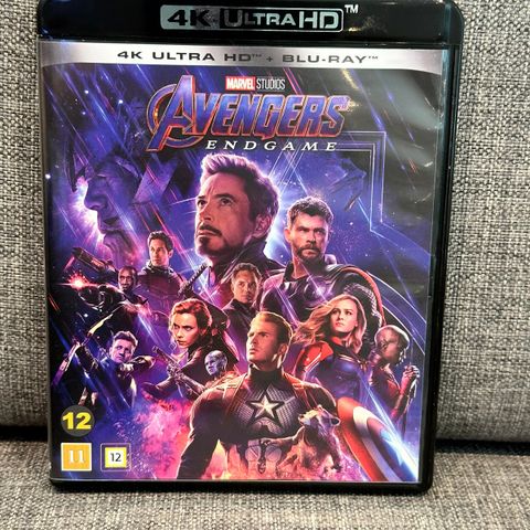 Avengers Endgame (4K Ultra HD + Blu-ray) - norsk tekst