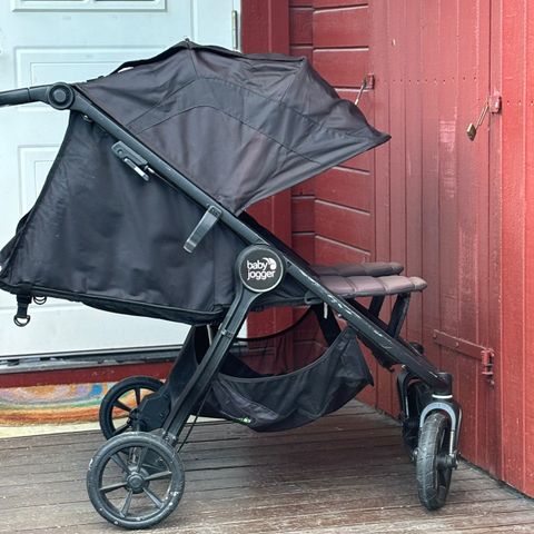 Babyjogger city mini GT2 double/tvillingvogn/søskenvogn