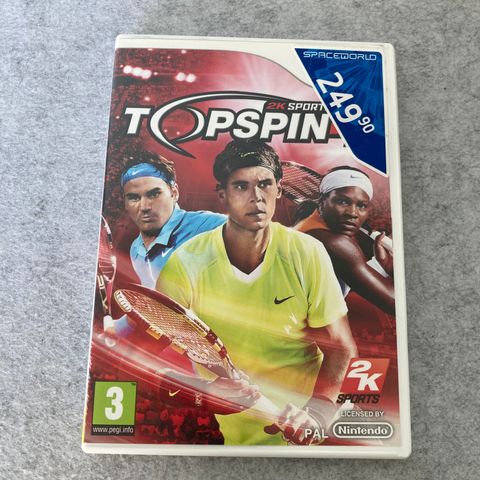 TOPSPIN spill til Wii selges