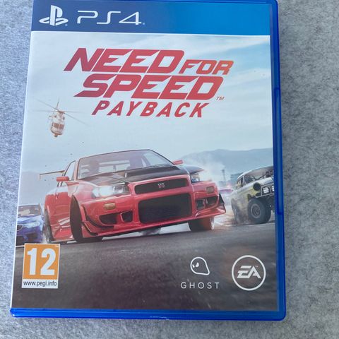 Need for speed payback spill til PS4 selges