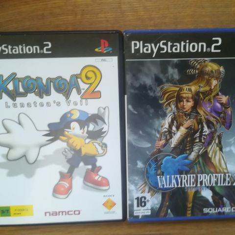 KLONOA 2 og Valkyrie Profile 2 Silmeria Tilsalgs