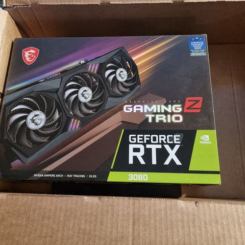 MSI GeForce RTX 3080 Gaming Z Trio LHR HDMI 3xDP 10GB