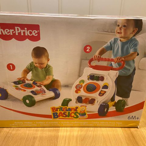 Fisher-Price gå vogn