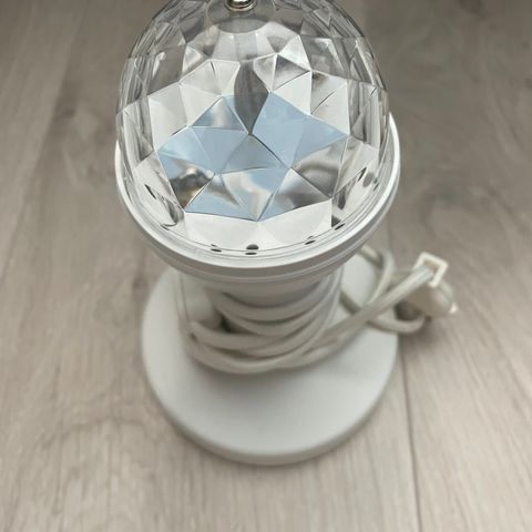 Lampe med discopære