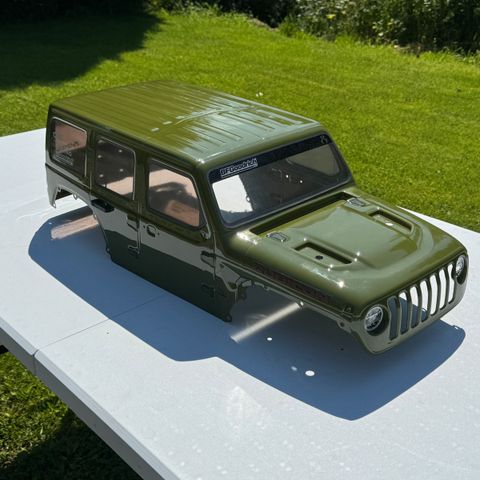 Axial SCX6 Jeep JLU Body - Green