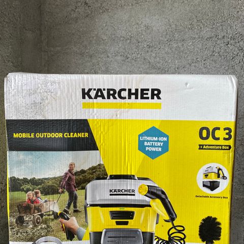 Uåpnet Karcher mobile outdoor cleaner. 0C3