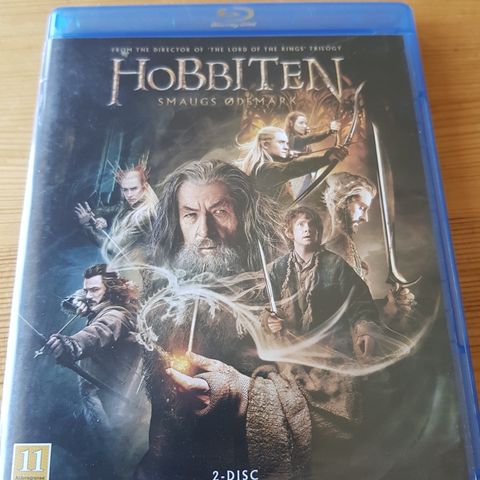 Hobbiten Smaugs Ødemark 2 disc