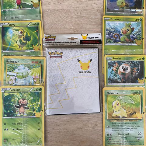 Pokémon 25th Anniversary Jumbo Starters