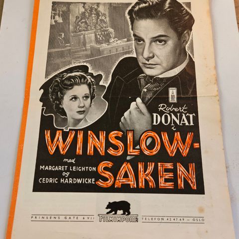 Kinoprogram Winslowsaken