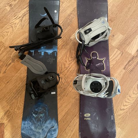 2 snowboard - 132 cm