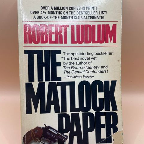 Robert Ludlum The Matlock Paper (Engelsk)