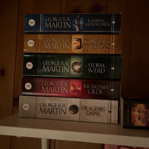 Game of thrones bok serie
