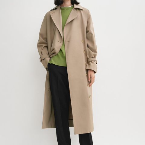 Toteme signature trench khaki - ubrukt