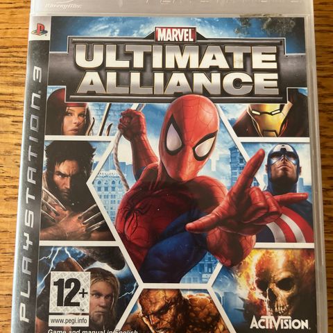 Ps3 spill MARVEL ULTIMATE ALLIANCE