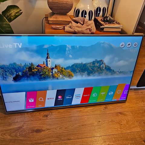 LG 49" UHD 4k Smart tv 2018