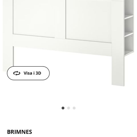 Sengegavel Brimnes IKEA