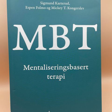 MBT Mentaliseringsbasert Terapi Fagbok