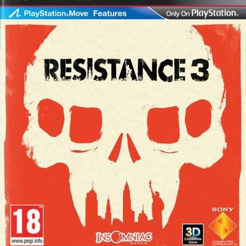 Ps3 spill RESISTANCE 3 Move