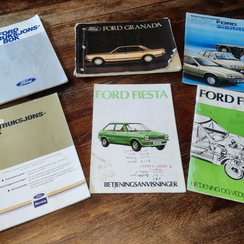Ford instruksjonsbok