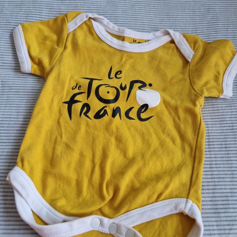 Le Tour de France "gul trøye"-body 6mnd