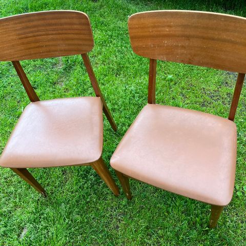 To eldre stoler