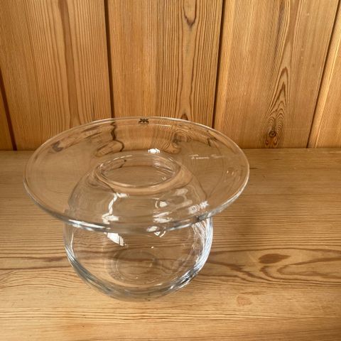 Glassvase «Boblen» av Finn Schjøll for Magnor Glassverk