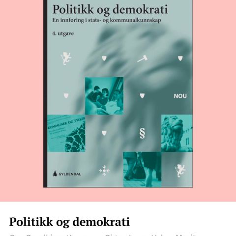 Politikk og demokrati