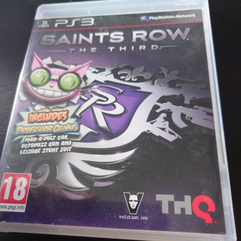 SAINTS ROW 3 PLAYSTATION 3