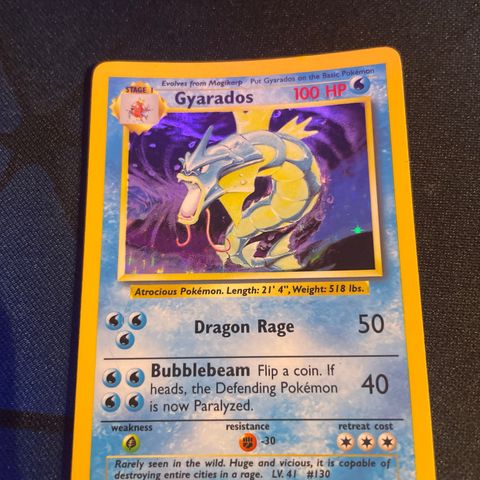 gyarados 1995 6/102