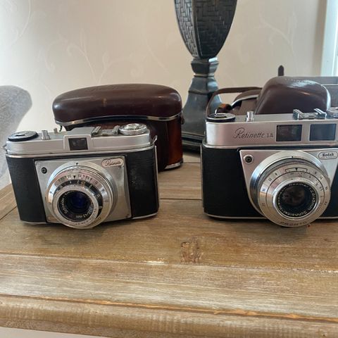 2 stk Kodak Retinette selges samlet billig 500kr