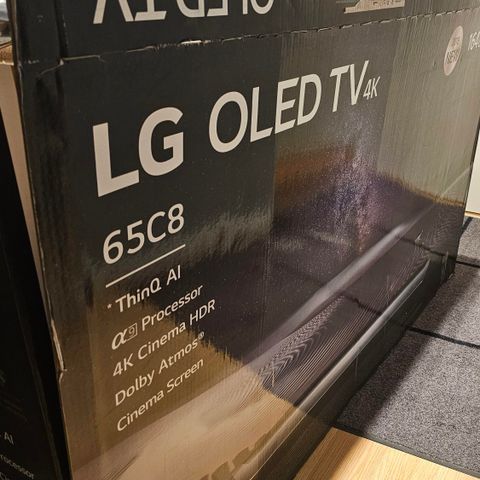 LG 65" 4K UHD OLED Smart TV C8