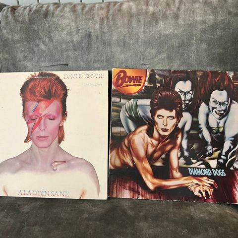 2 lp plater David Bowie selges samlet