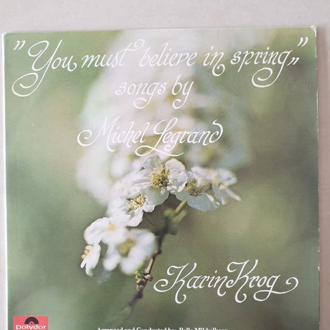 Karin Krog – You Must Believe In Spring (Songs By Michel Legrand) - LP