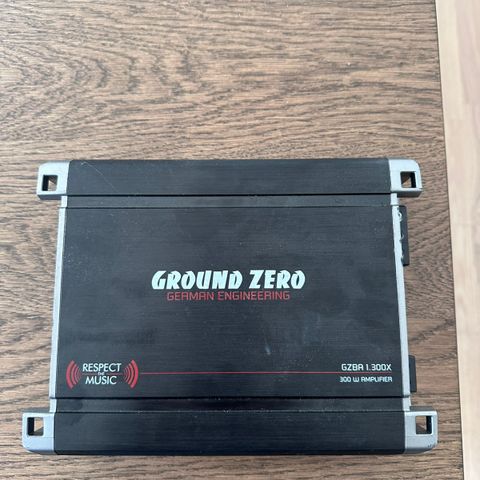 Ground Zero 1.300 AMP