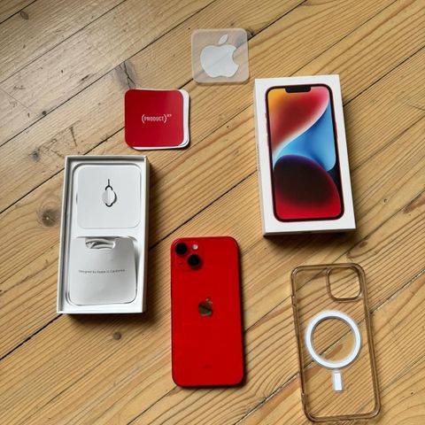 RED iPhone 14 128 GB