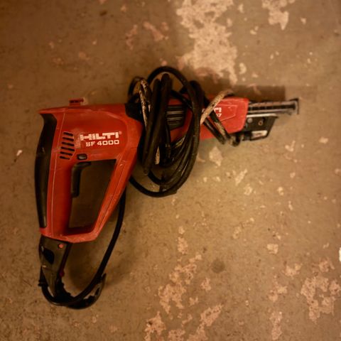 Utleie HILTI gipsdrill m/mag.:)