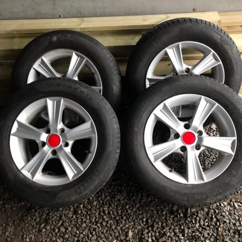 4stk sommerdekk 195x65x15 passer VW Golf