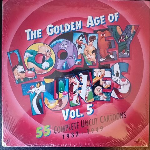 LASERDISC: THE GOLDEN AGE OF LOONEY TUNES VOLUME 5 BOX SET