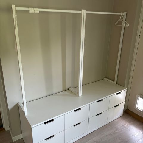 Ikea Nordli kommode, 8 skuffer