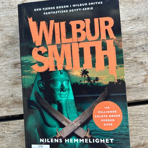 Wilbur Smith .Nilens hemmelighet .Stor pocket