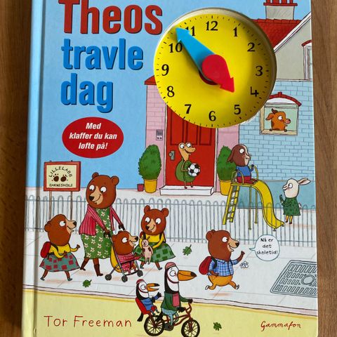 Barnebok: Theos travle dag - lær klokka med Theo