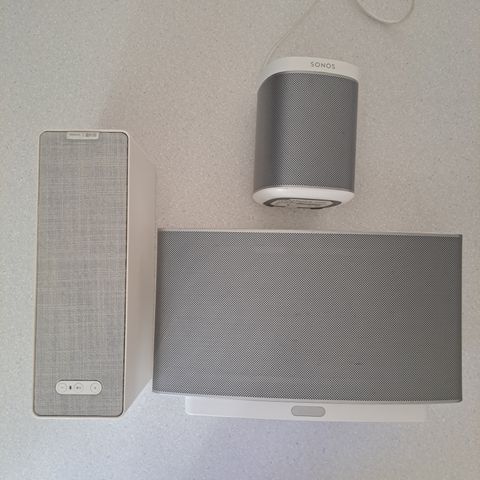 Sonos play:1, Sonos play 5 og Ikea (Sonos) Symfonisk selges.